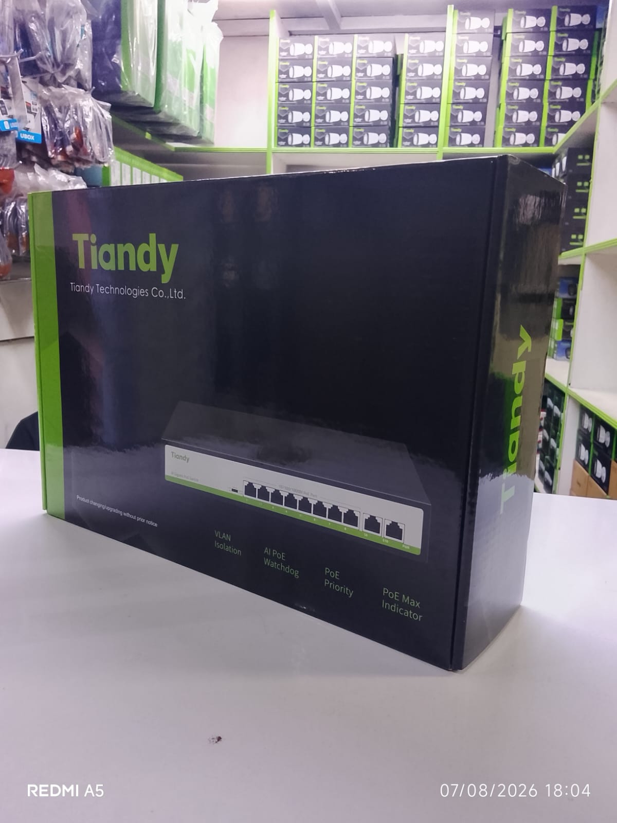 8 Port Giga POE Switch